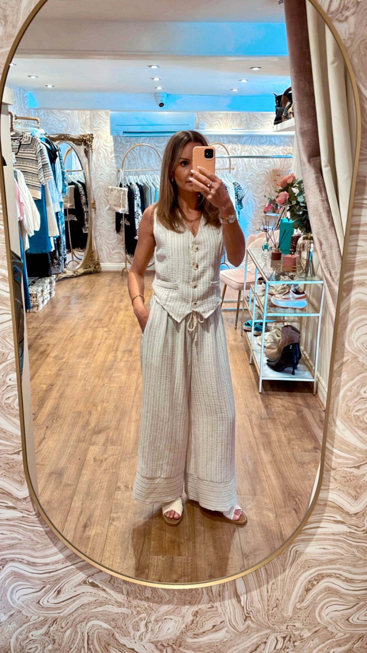 Stone Stripe Co-Ord