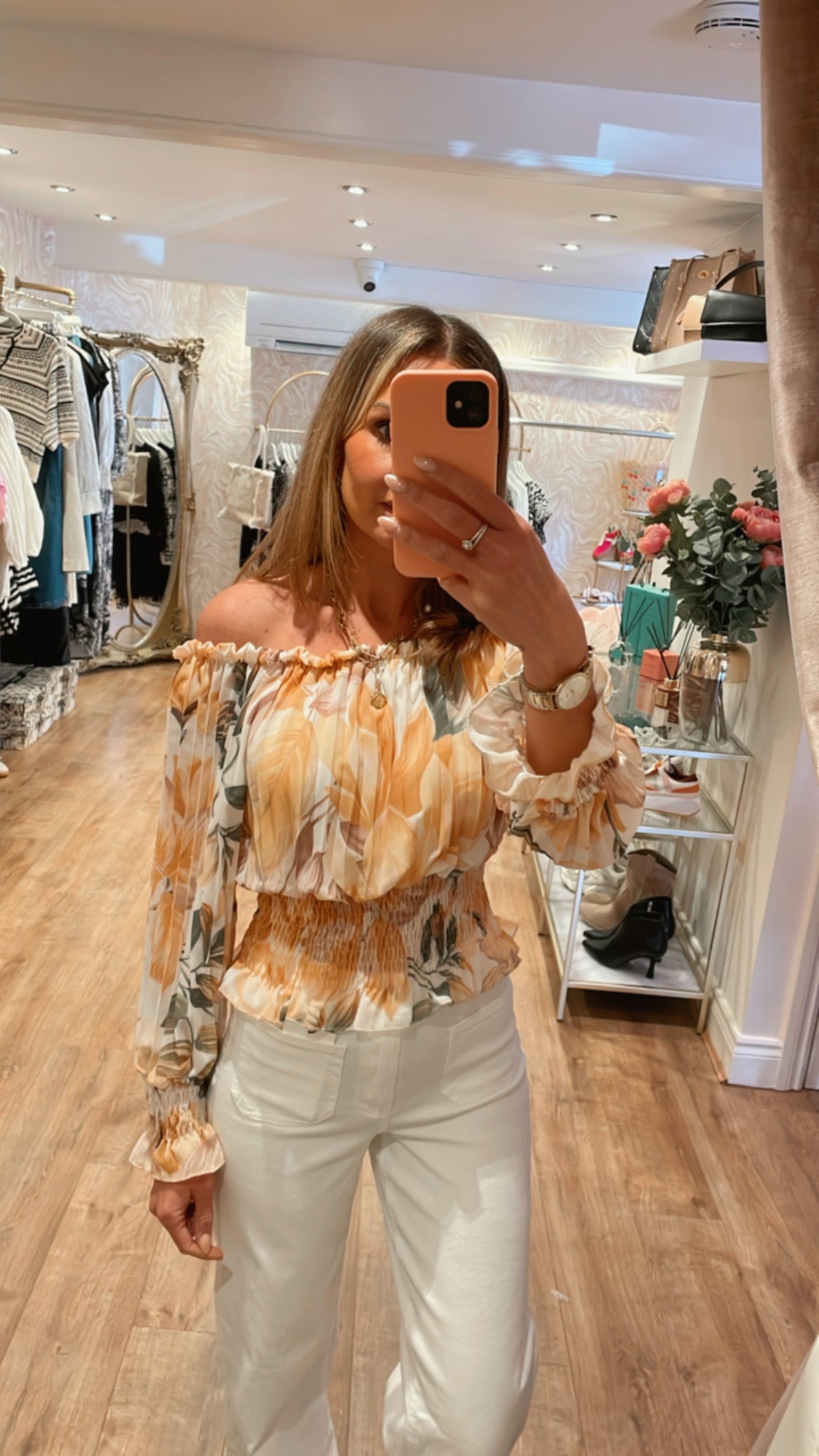 Lemon Flora Top