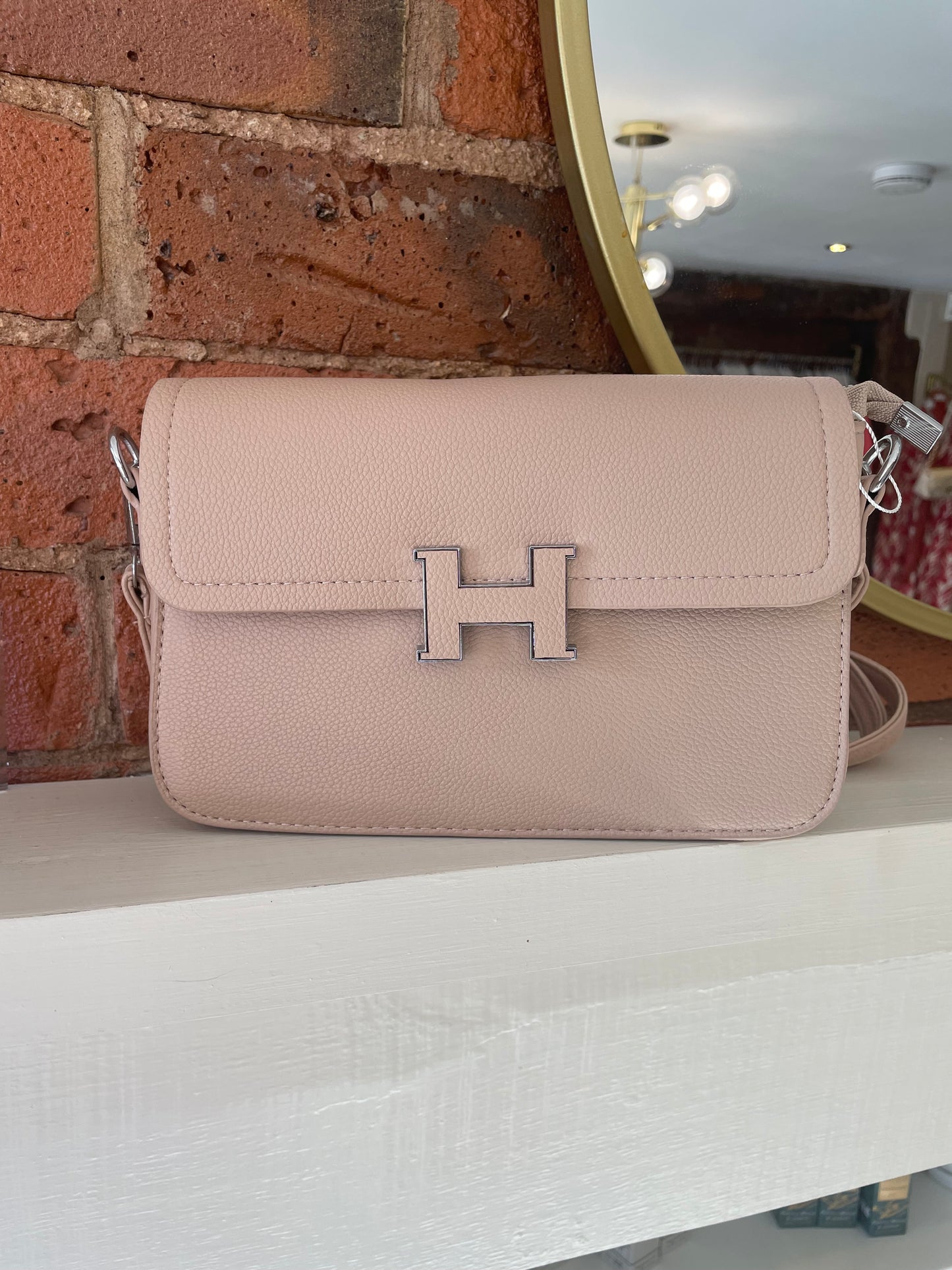 Nude H Bag