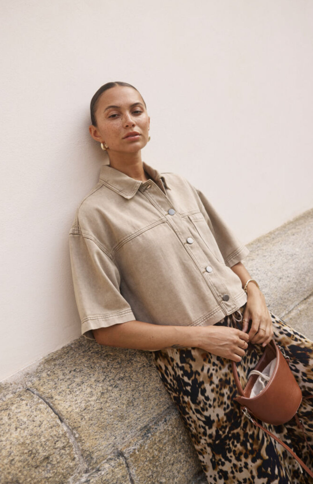 Kaffe Karania Denim Shirt Jacket
