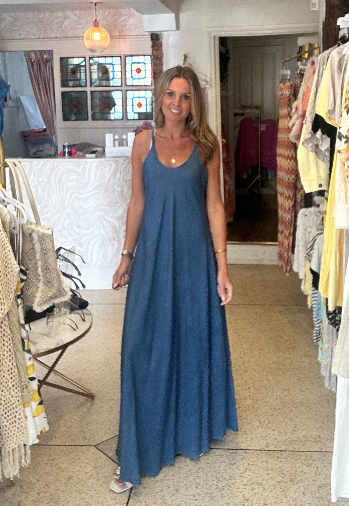 Cally Denim Dress