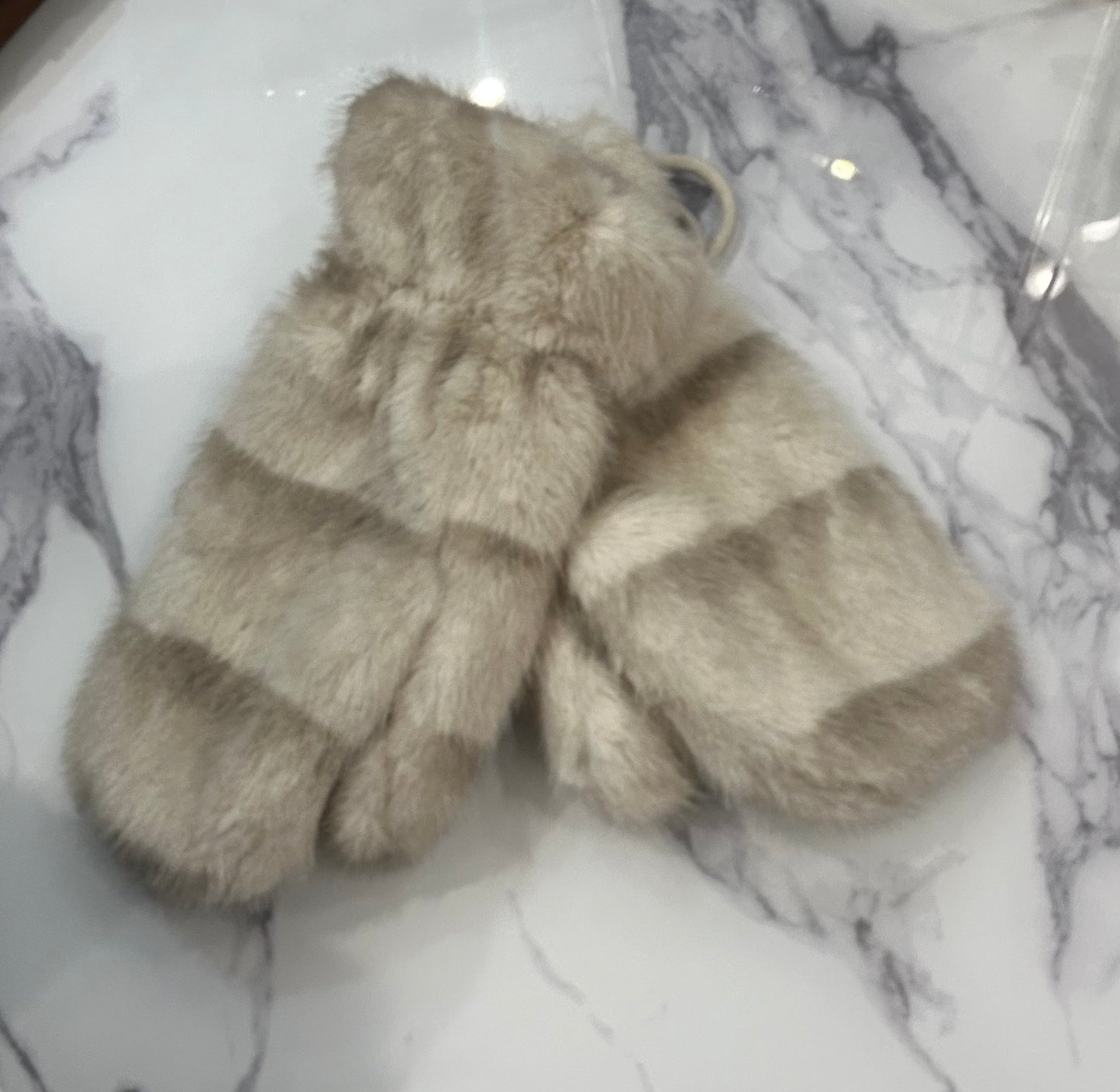 Malissa J Stone Fur Mittens