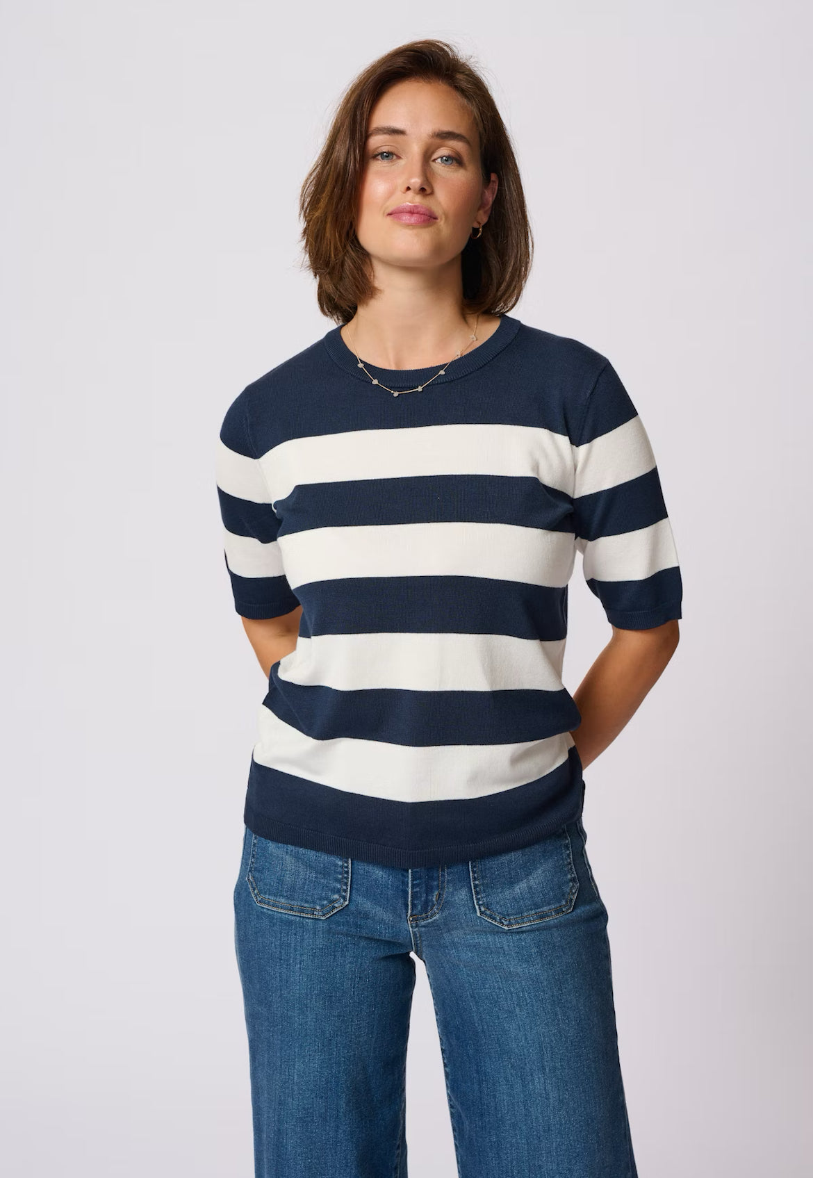 Kaffe Kalizza Striped Top
