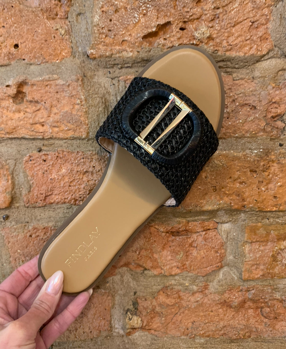 Black Dee Sandals