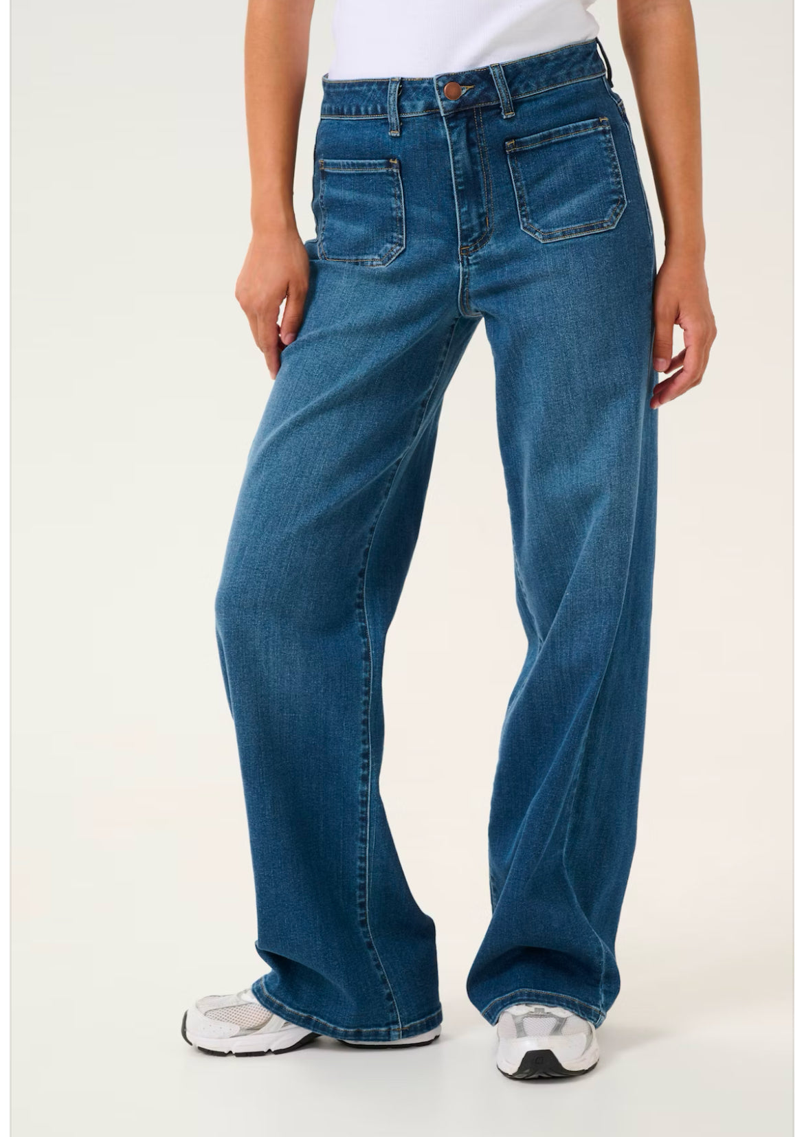 Kaffe Karla Medium Blue Jeans