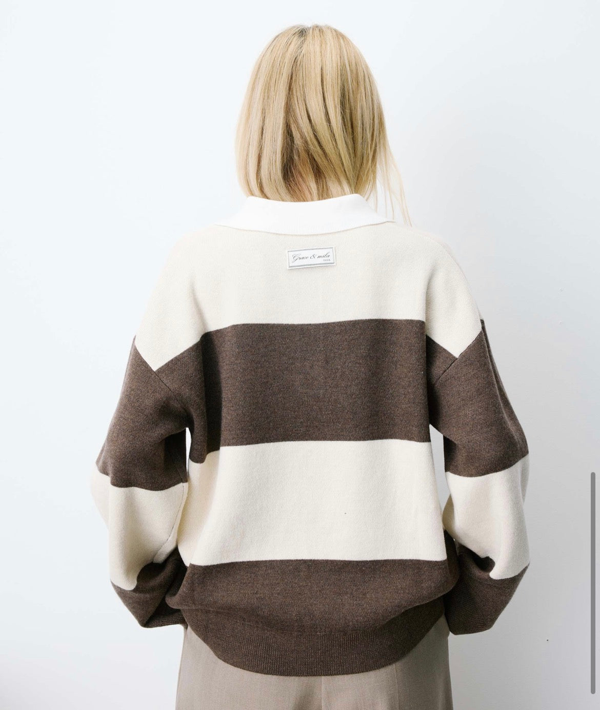 Grace & Mila Astre Polo Sweater