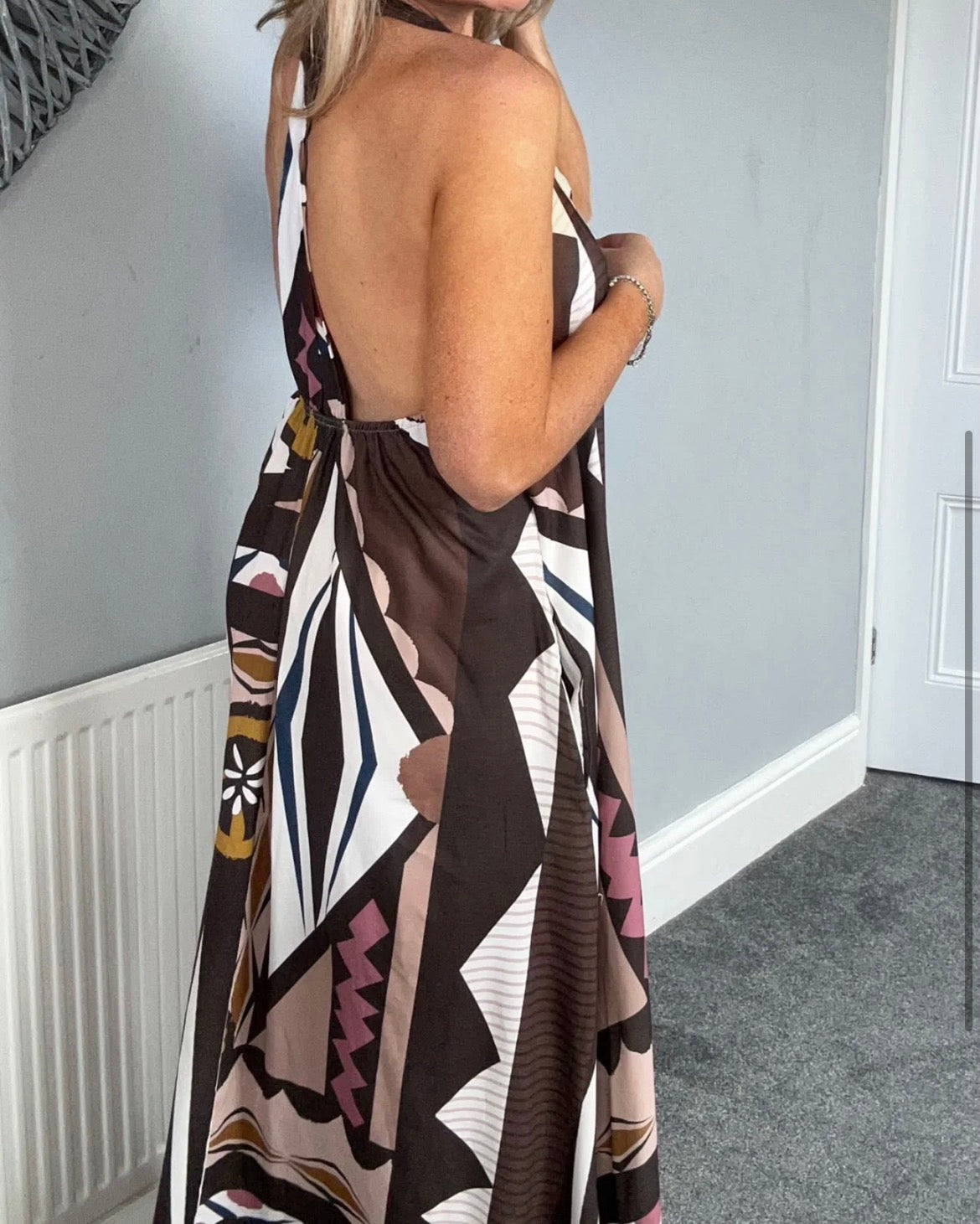 Brown Maxi Dress