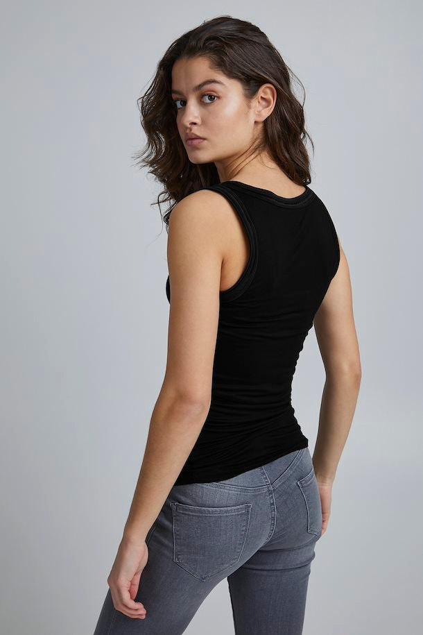 Ichi Black Ihzola Vest