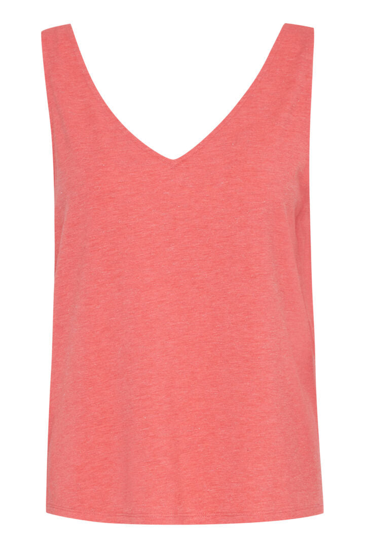 Ichi Calypso Coral Vest Top