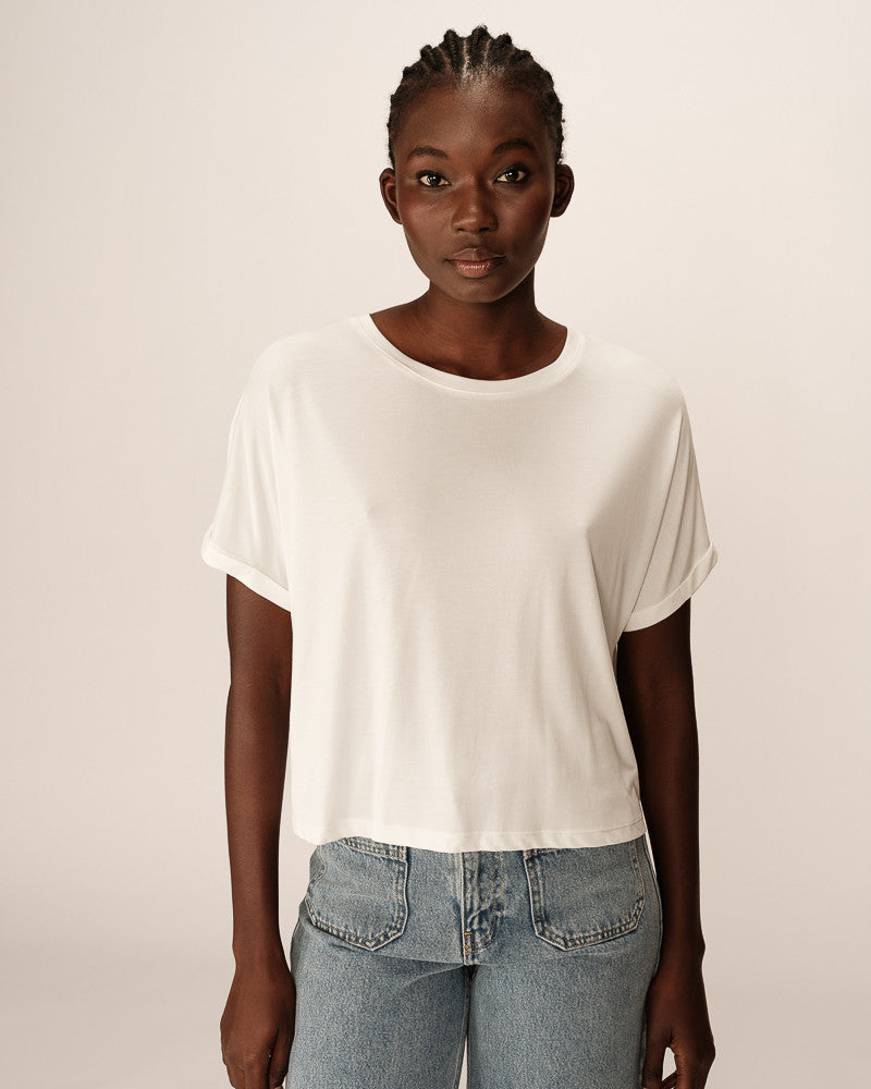 Grace & Mila Ecru Parma T- Shirt