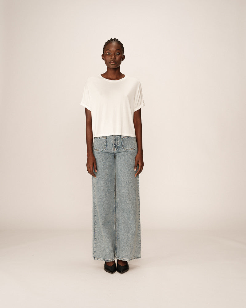 Grace & Mila Ecru Parma T- Shirt