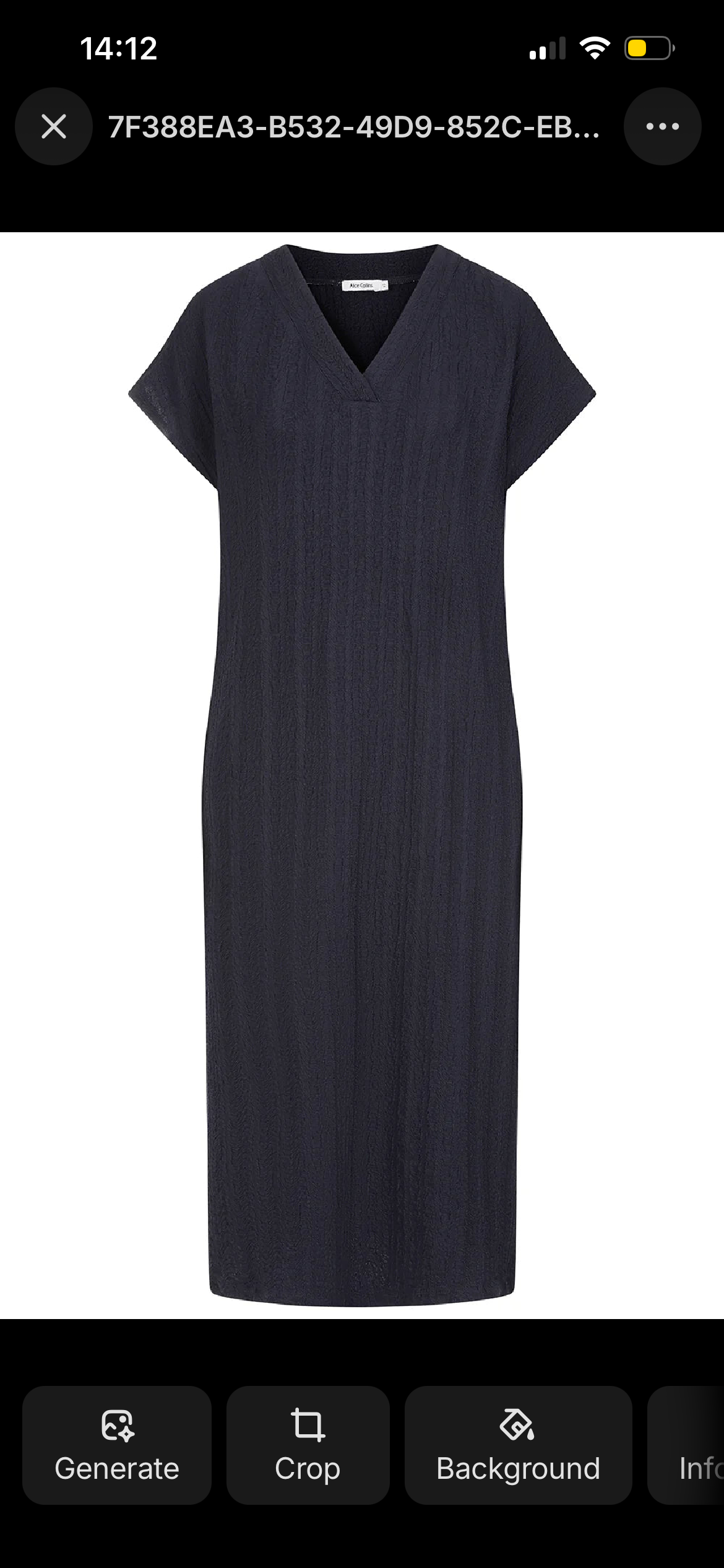 Navy Stretch Maxi Dress