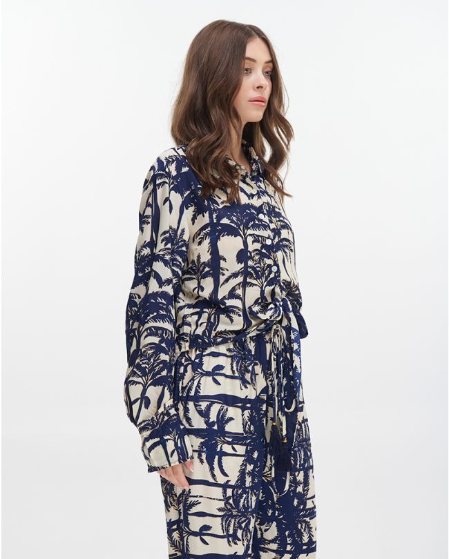Ble Resort Palm Shirt