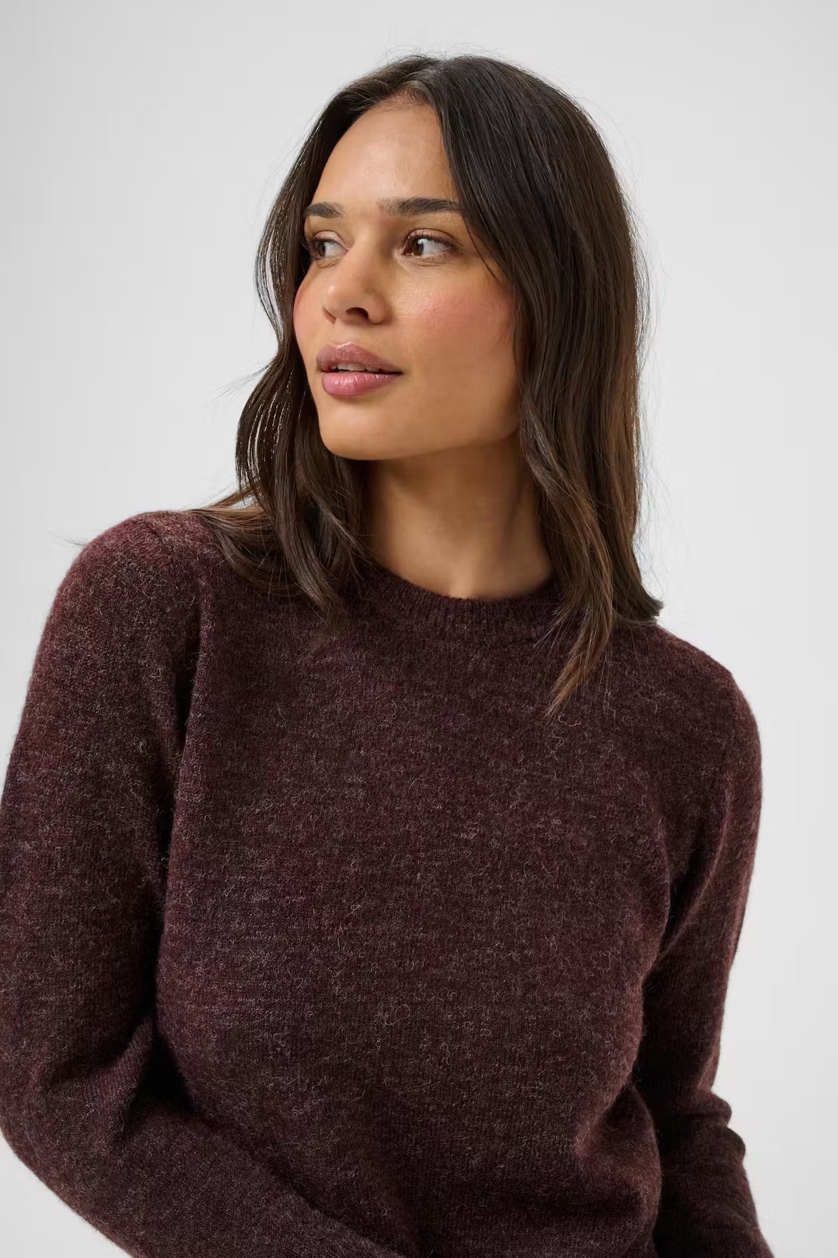 Kaffe Kaniel Fudge Crew NeckJumper