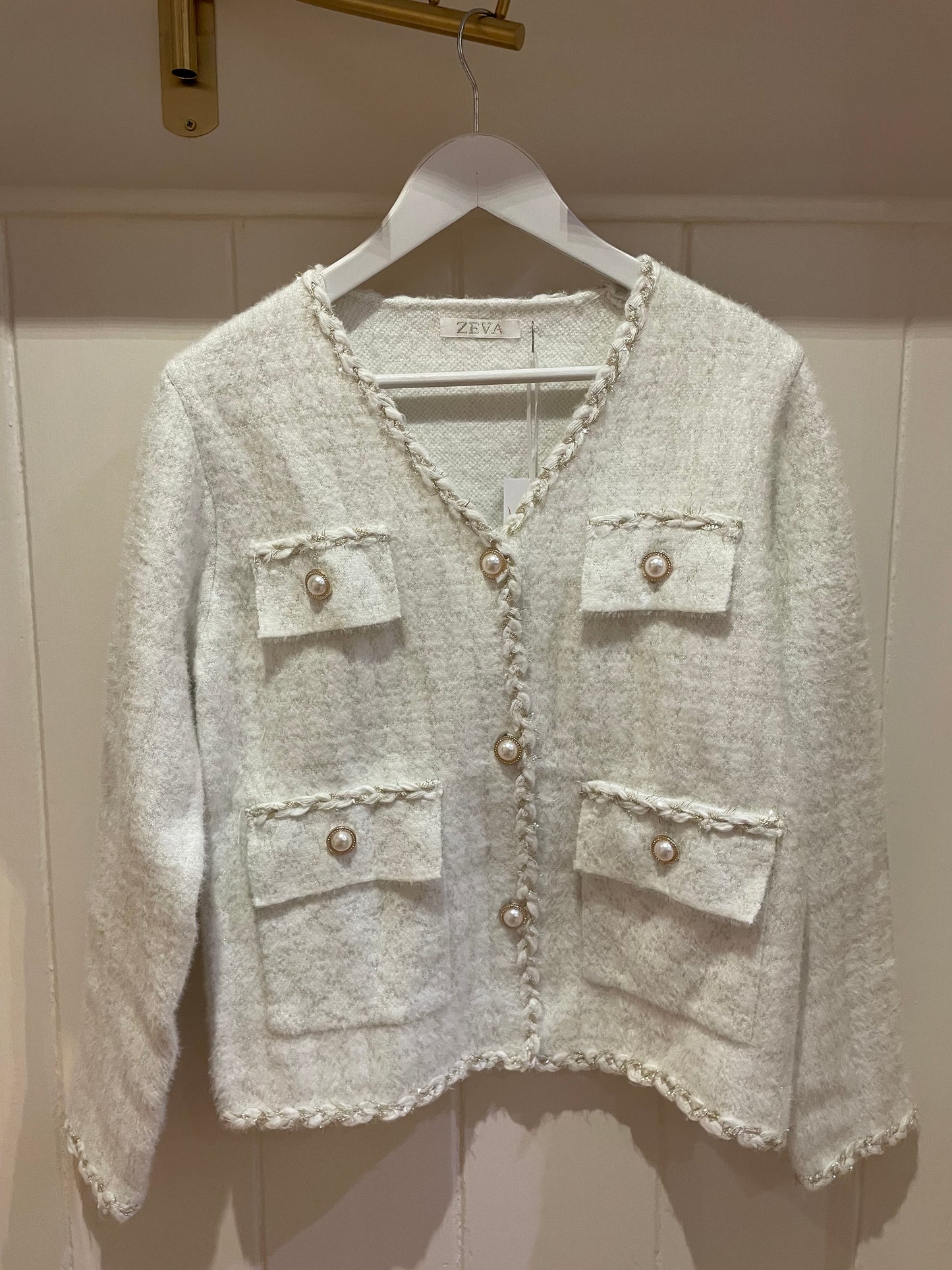 Cream and Gold Paris Jacket