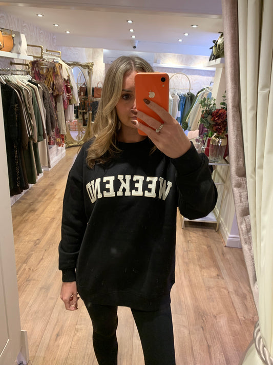 Black Weekend Sweatshirt