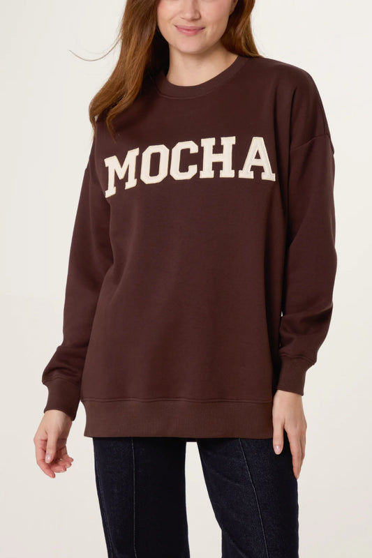 Mocha Brown Sweatshirt