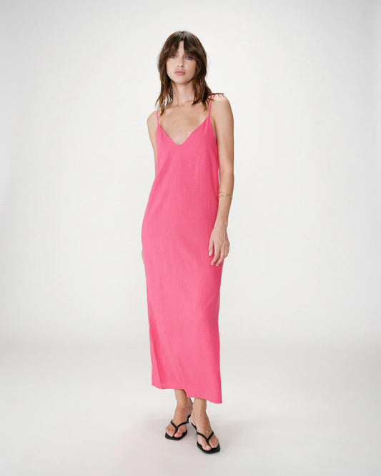 Grace & Mila Wendra Dress Fuschia