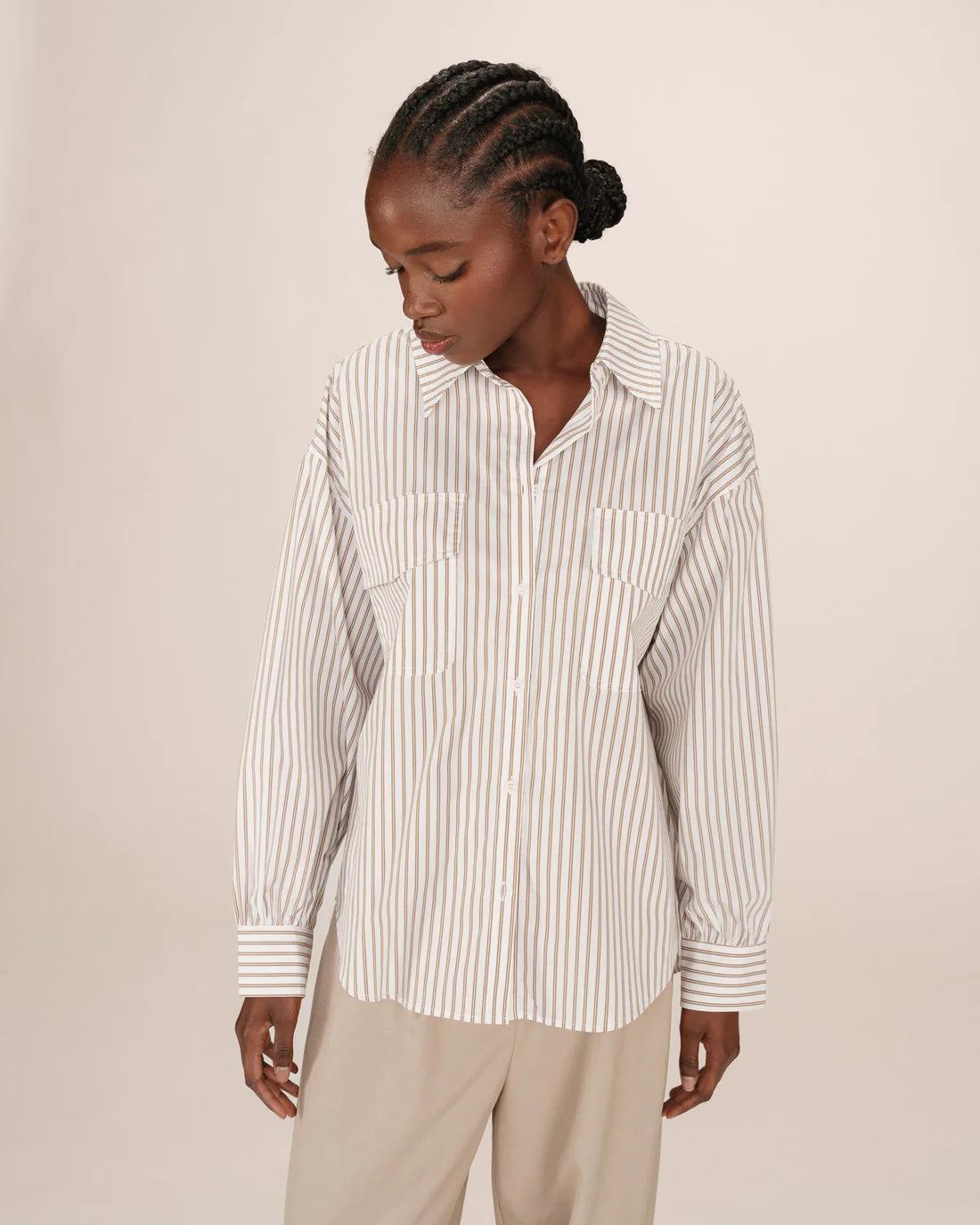 Grace & Mila Sorbet Stripe Shirt