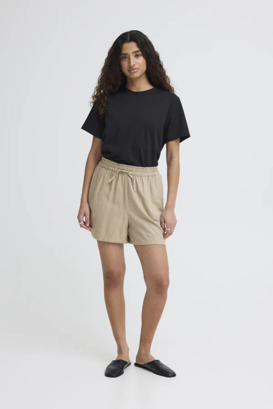Ichi IhLinno Shorts Timber Wolf