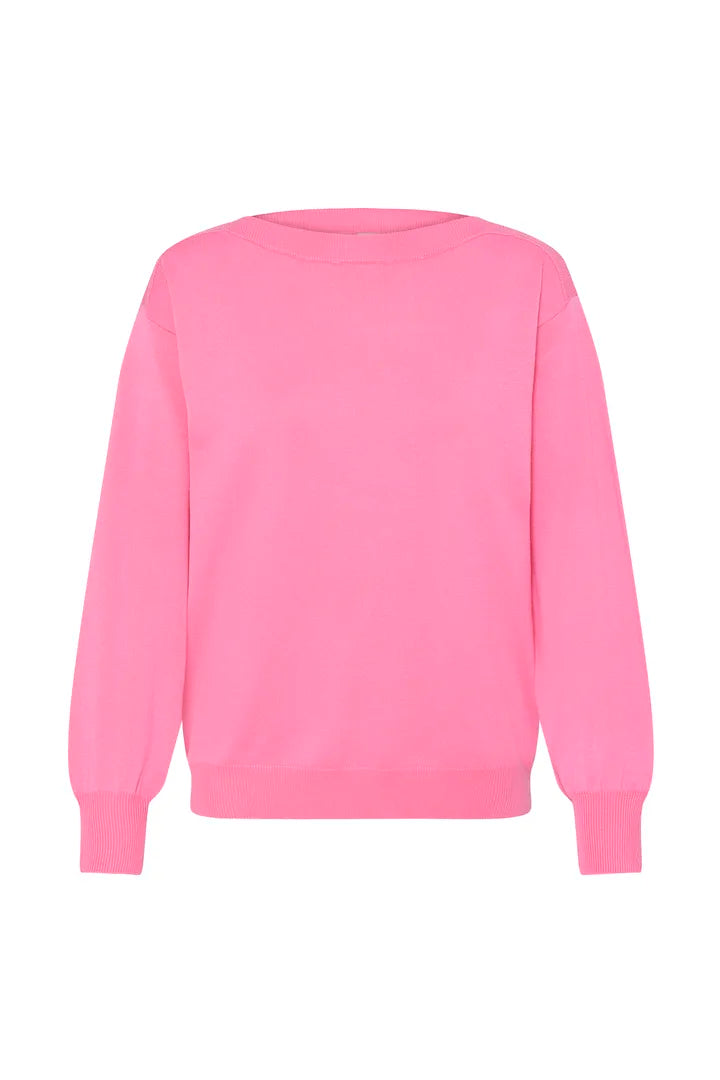 Ichi Ihluls Boat Neck Wild Orchid