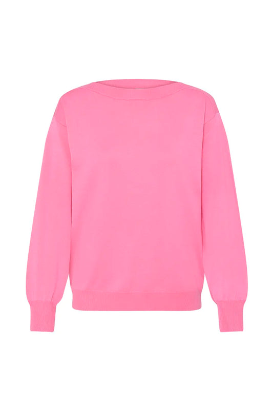 Ichi Ihluls Boat Neck Wild Orchid