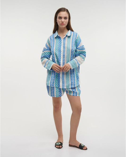 Ble Resort Turquoise Short