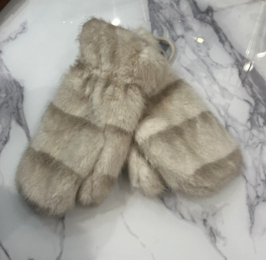 Malissa J Stone Fur Mittens