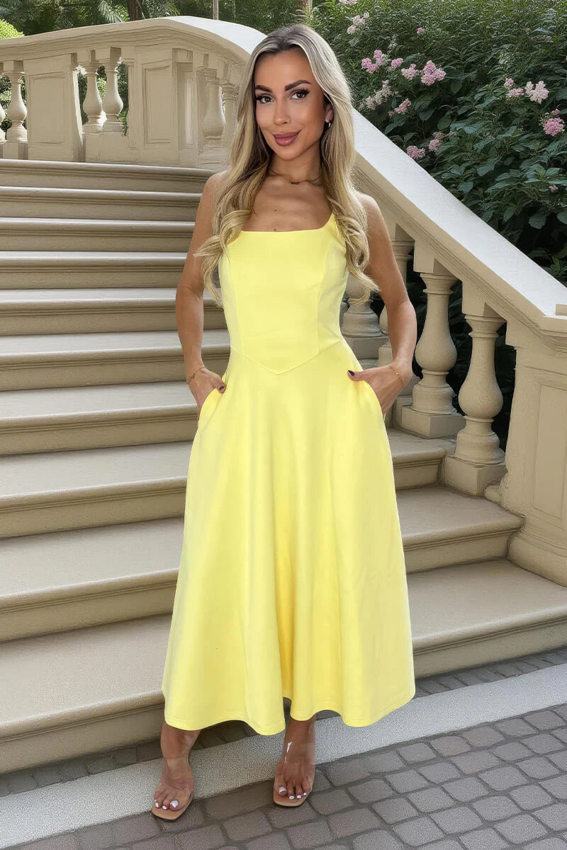 Lemon A Line Dress
