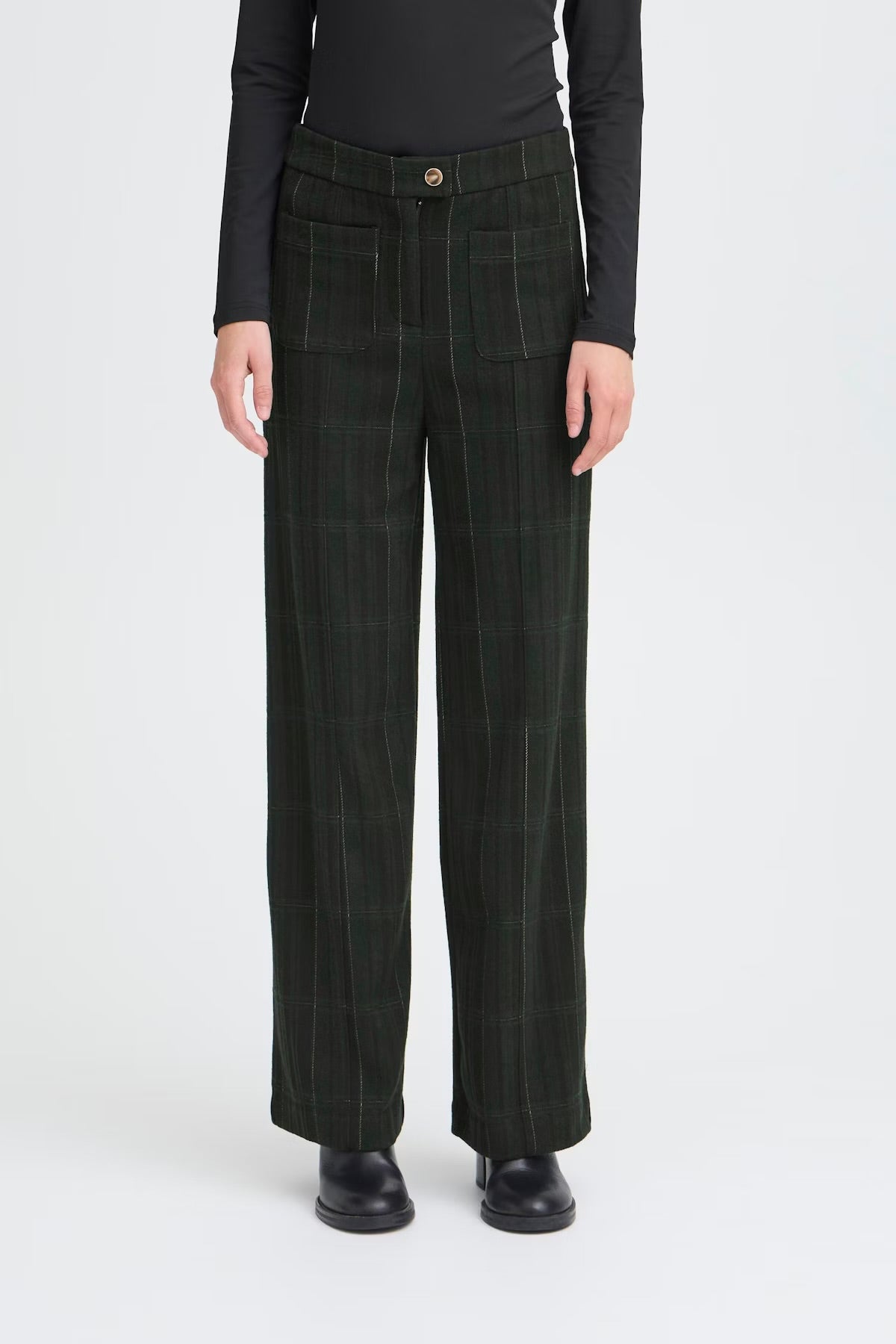 Ichi Ihkate Woolley Trousers