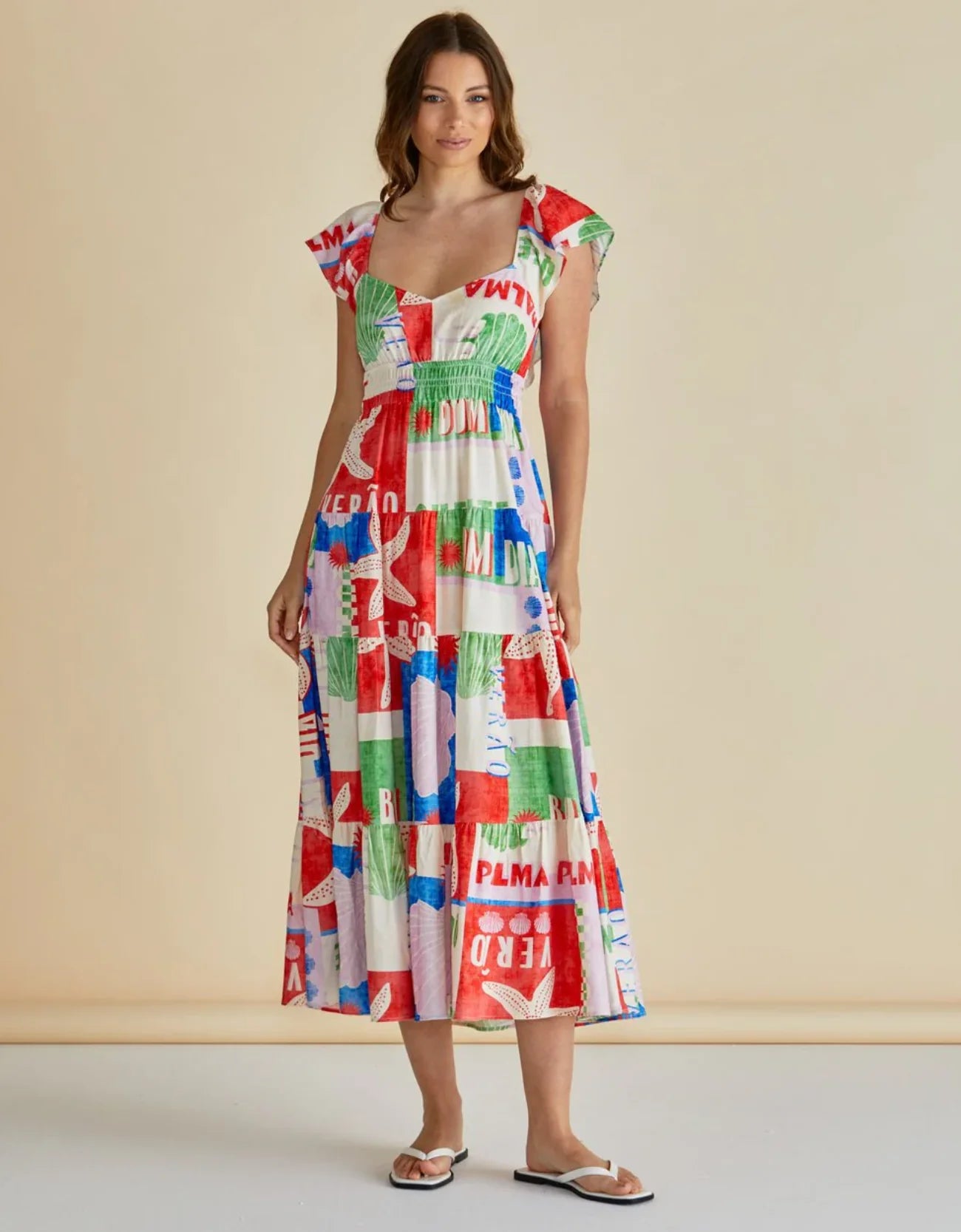 Betty Basics Sadie Dress Seashell