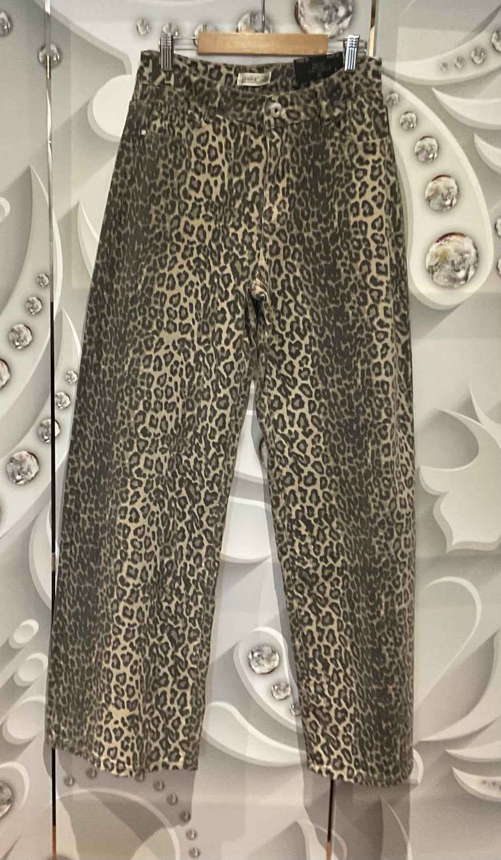 Leopard Print Jeans