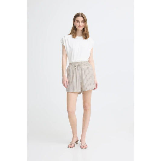 Ichi IhLinno Shorts Stripe