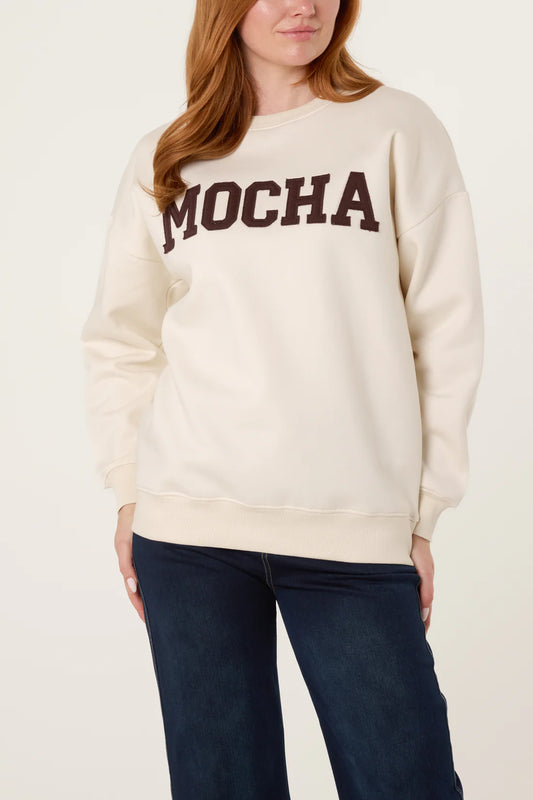 Mocha Ivory Sweatshirt