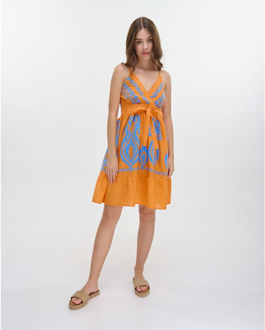 Ble Resort Orange Dress