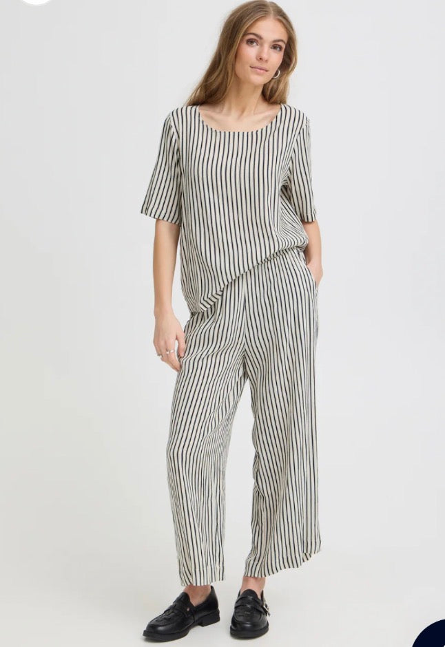 Ichi Ihmarrakech Stripe Top