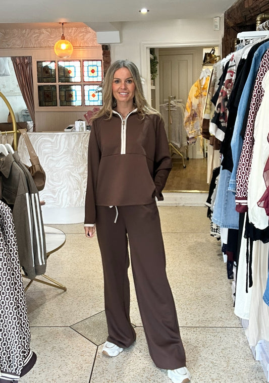 Brown Mia Tracksuit