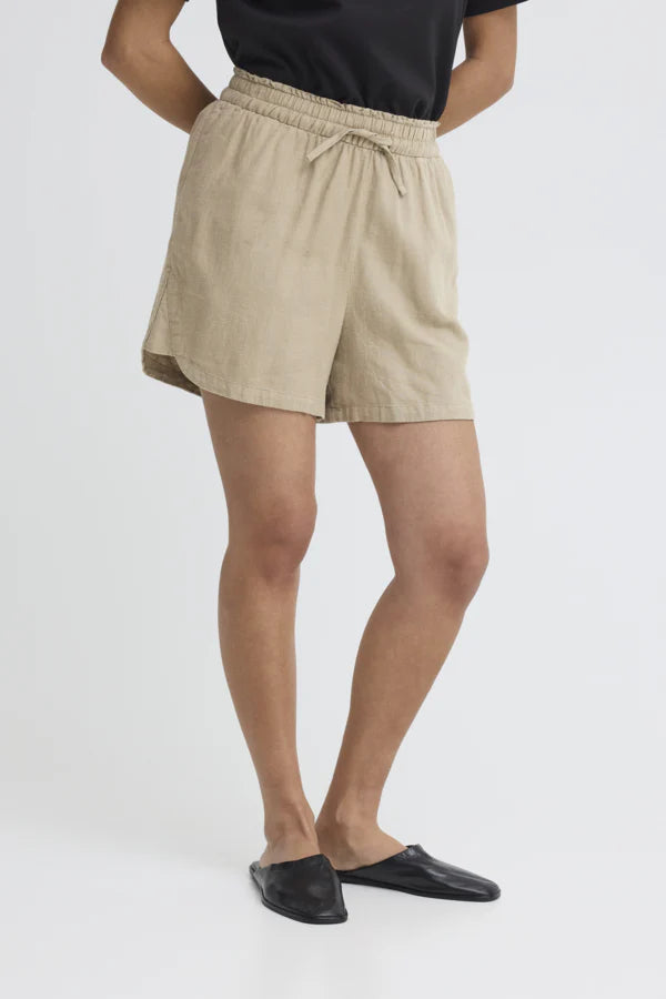 Ichi IhLinno Shorts Timber Wolf