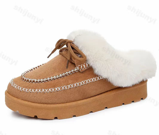 Chestnut Faux Fur Lined Boots