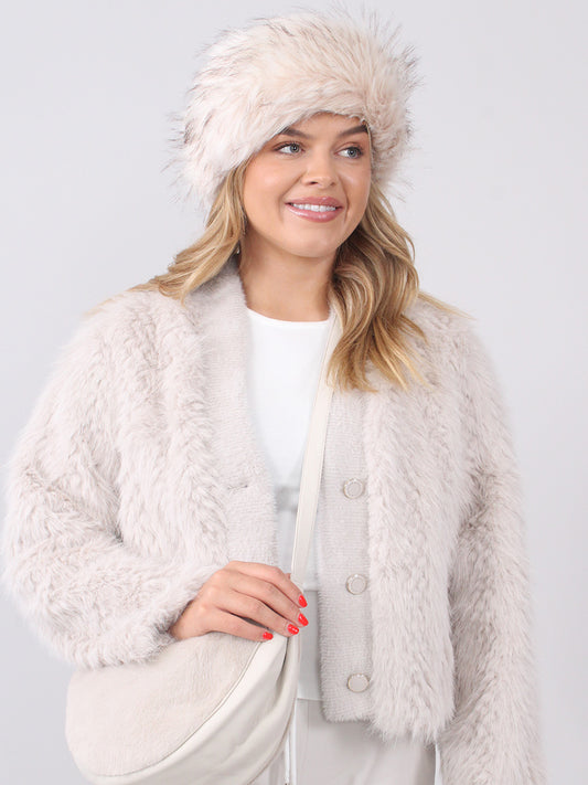 Malissa J Stone Fur Headband