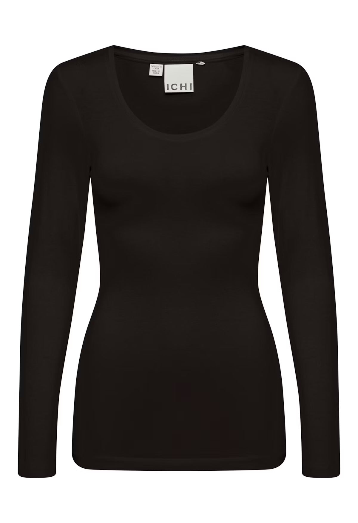 Ichi Ihzola Black Long Sleeved Top
