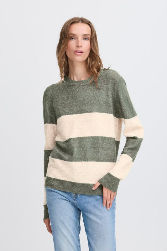 Ichi Ihedeen Jumper Rifle Green
