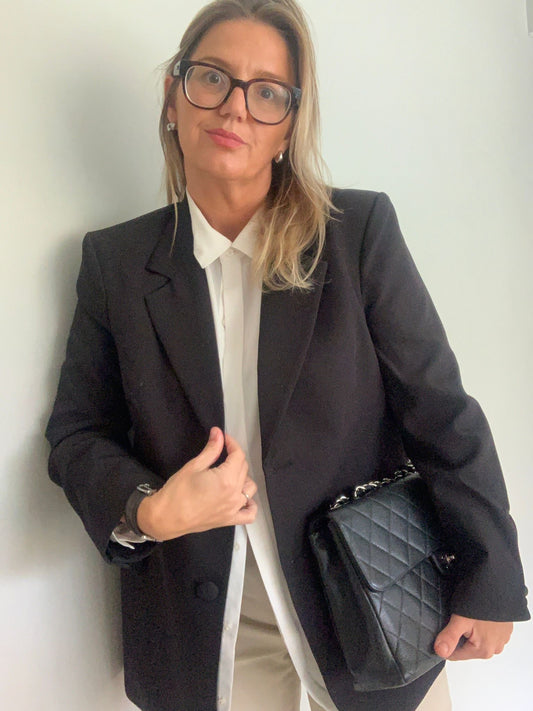 Malissa J Black Blazer