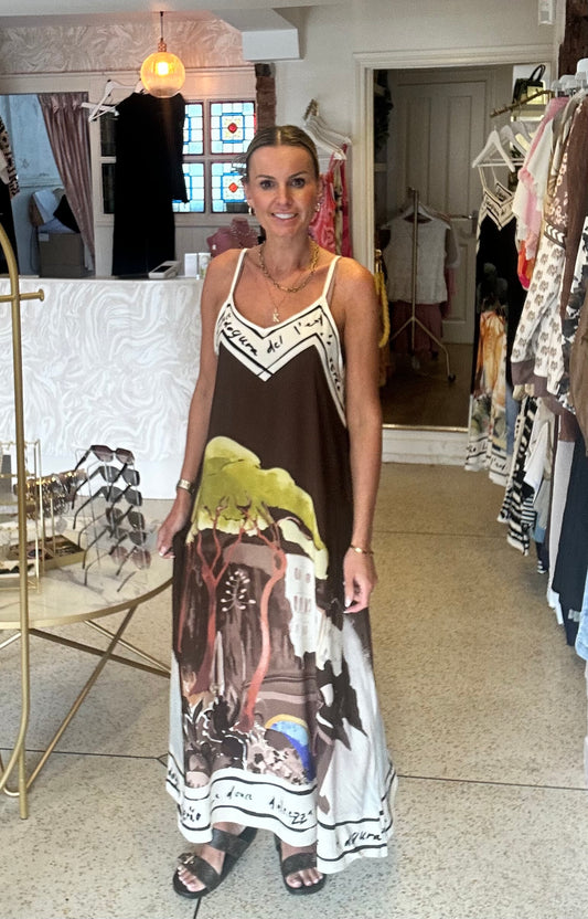 Chocolate Romy Dress