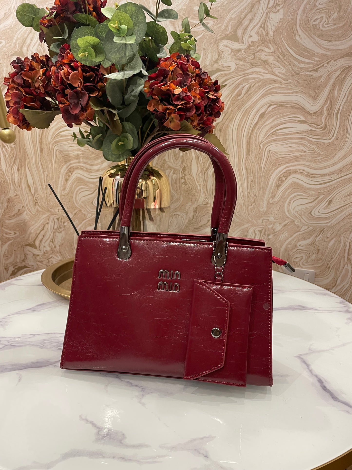 Burgundy MiMi Bag