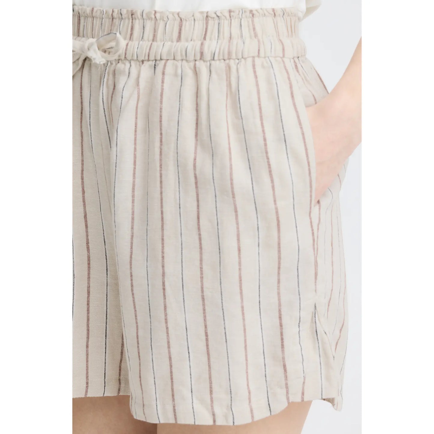 Ichi IhLinno Shorts Stripe
