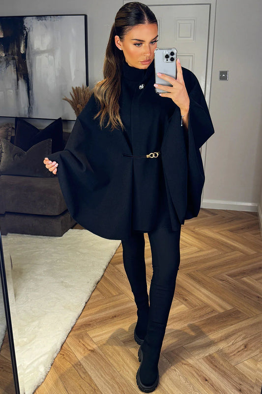 Black Belted Cape