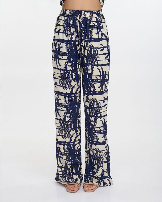 Ble Resort Palm Trousers