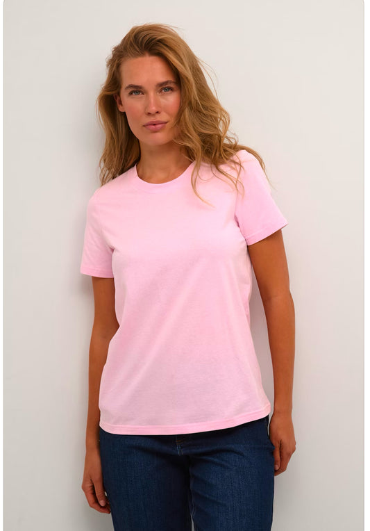 Kaffe Kafrida Pink T Shirt
