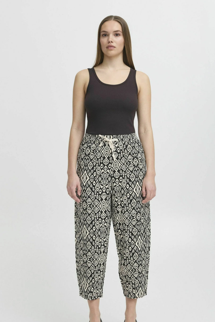 Ichi Ihlinno Black Diamond Trousers